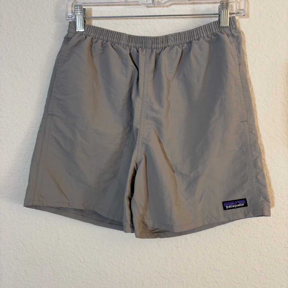 Patagonia Baggies 5" Shorts Mens Small Salt Grey 57022